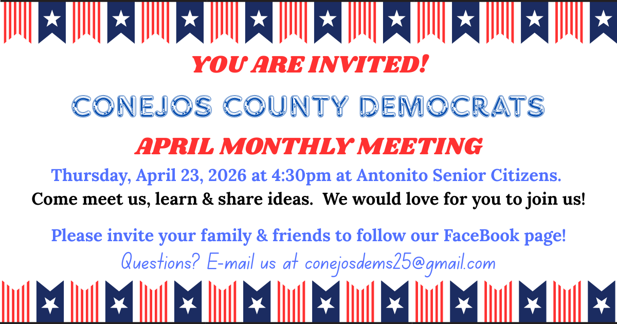 CCD April monthly meeting